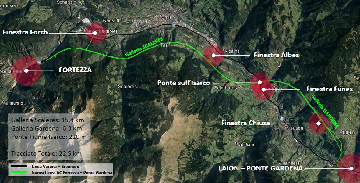 Lotto 1: Fortezza - Ponte Gardena